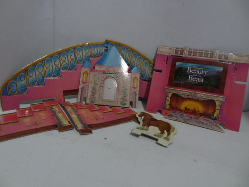 Disney Bella Y Bestia Juego De Mesa Hasbro Milton Bradley. (Usado)