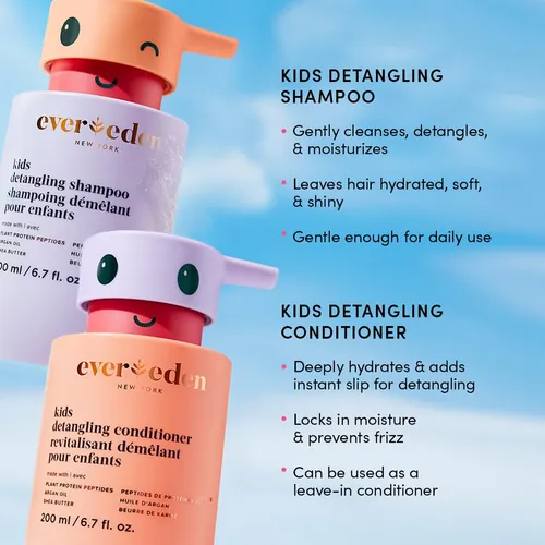Set De ChampĂș Y Acondicionador Evereden Happy Hair Duo Kids