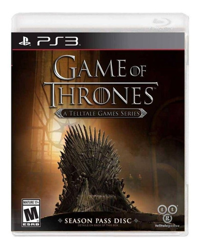 Jogo Novo Game Of Thrones A Telltale Games Series Para Ps3