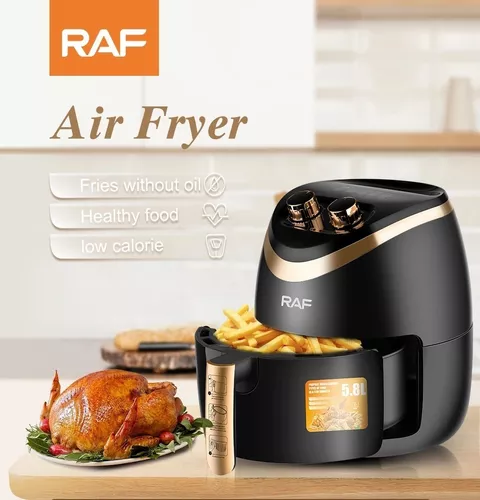 Freidora De Aire Sin Aceite Raf Air Fryer 3 Litros