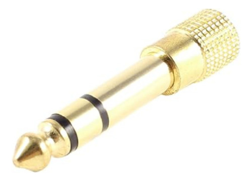Adaptador De Audio Estéreo Trs Jack 3.5mm H A 6.35mm M