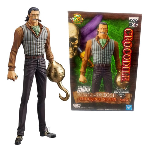 Figura Original Marca Banpresto, Crocodile De One Piece