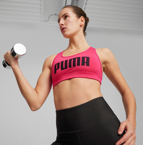 Top Puma Original Deportivo De Mujer Casual Entrenamiento Rosa Chicle S