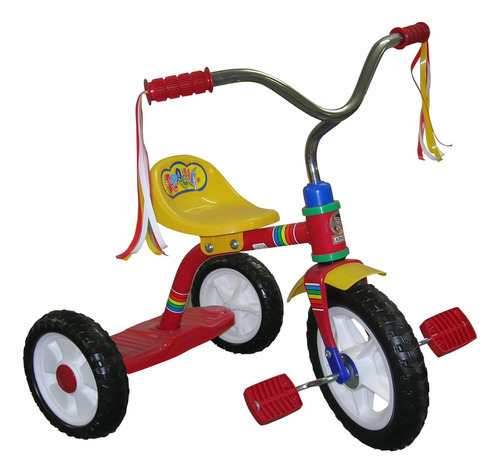 Triciclo Apache R10 Para Niño Apachito Con Llanta Eva