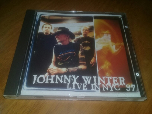 Johnny Winter Live In Nyc 97 Cd Made In Eu