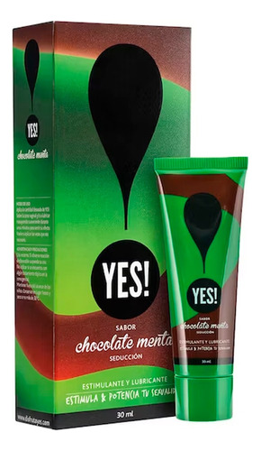 Yes Lubricante Intimo Chocolate Menta 30 Ml