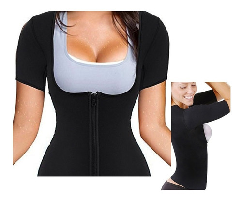 Chaleco Con Mangas Témico Neopreno Mujer