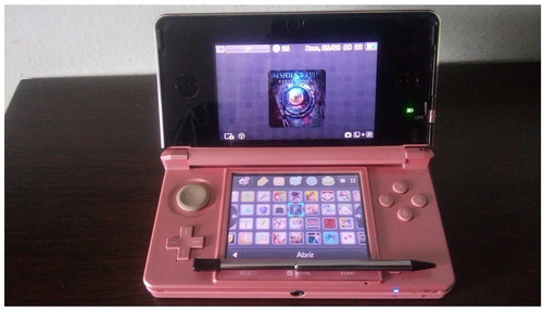 Nintendo 3ds Rosa Destravado + Cartão 4gb + Desbloqueado 