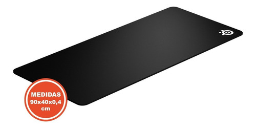 Mouse Pad gamer SteelSeries Heavy QCK de goma xxl 400mm x 900mm x 4mm black