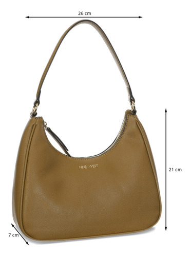 Bolsa Hobo Para Mujer Nine West Amarillo Ngm551673