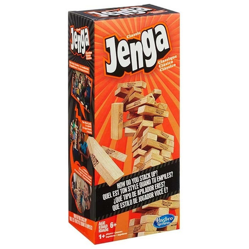 Jenga Clásico Original Hasbro Juego De Mesa - Giro Didáctico