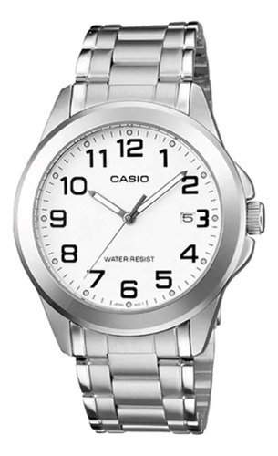 Reloj Casio Mtp-1215a 100%  Acero Wr Cristal Duro Fechador