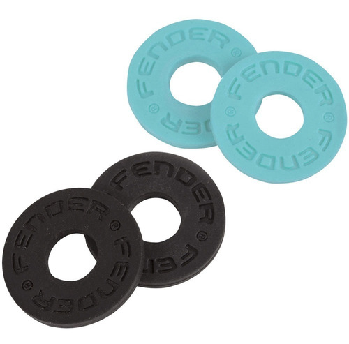 Fender 0990819010 Strap Blocks 2 Azules 2 Negros Sencillos