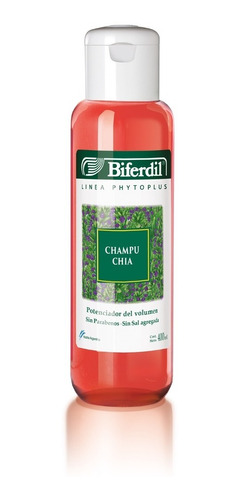 Shampoo Biferdil Chía X 400 Ml