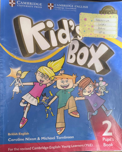 Libro De Ingles Kids Box 2 - British English