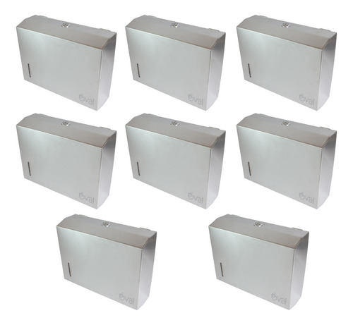 Despachador Toalla Interdoblada Acero Inoxidable Dv038 8pz