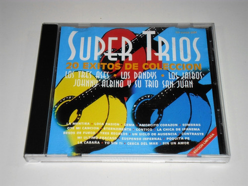 Super Trios 20 Exitos Cd Tres Ases Dandys Jaibos Albino