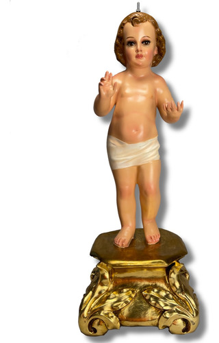 Figura Del Niño Jesús De Praga Para Vestir 67cm