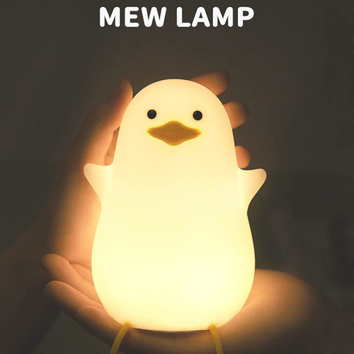 Luz Nocturna Led De Pato Luz Nocturna De Silicona Para Niños