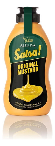 Salsa Mostaza Original Mustard Aleluya 315g Sin Tacc