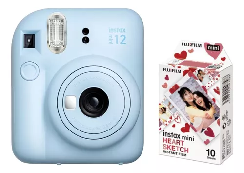 Fujifilm instax mini 12 Azul Pack cámara + Papel foto