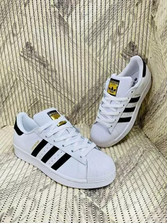 Tenis adidas Superstar Clásico Bco #25mx