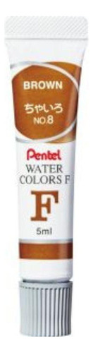 Aquarela Pentel Arts Tubo 08 Brown 5ml