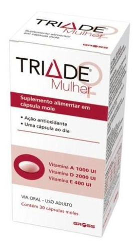 Triade Mulher - 30 Cápsulas