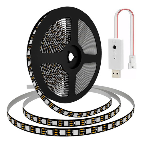 Ws2812b Tira De Luz Led, 5m/16.4ft 300leds Rgb Ic Leds,...