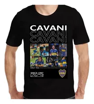Comprar Remera Boyfriend Collage Edinson Cavani Boca Juniors Futbol