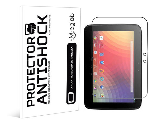 Protector Mica Pantalla Para Tablet Samsung Google Nexus 10