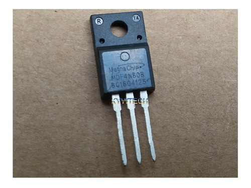 Kit 2 Peças Mosfet Mdf4n60b Mdf 4n60b 4n60 To220f Original