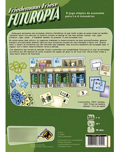 Futuropia - Jogo De Tabuleiro - Galápagos Jogos (pt-br)
