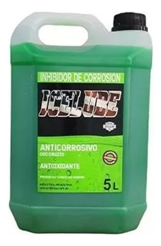 Inhibidor De Corrosion De 5lt Verde