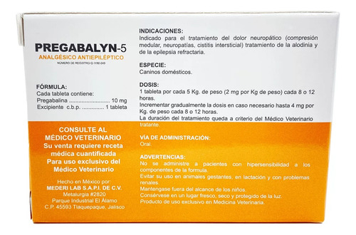 Mederilab Pregabalyn-5 30