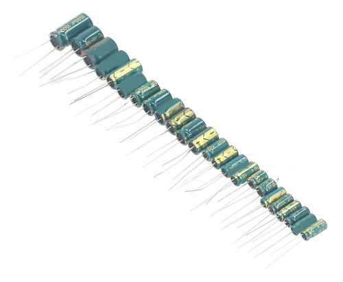 Kit Surtido De Condensadores, 460 Piezas De Aluminio Electro