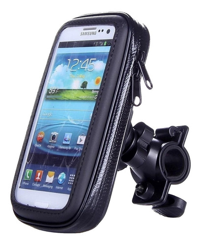 Funda Estanco Moto Bicicleta 5 PuLG Gps Celular Lluvia