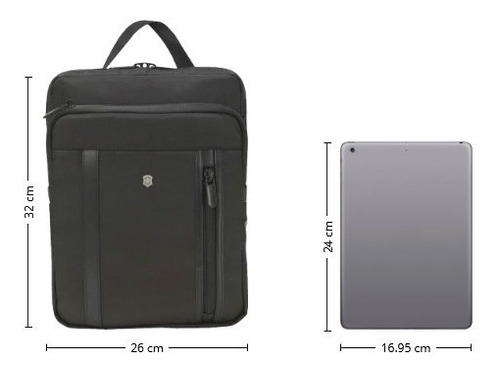 Imagen 6 de 10 de Mariconera Para Laptop Werks Professional 2.0 Victorinox