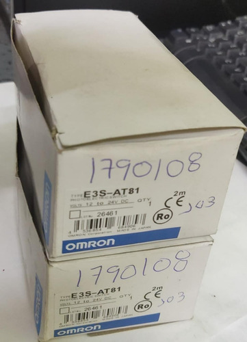 Sensor Foto Electrico Omron E3s-at81