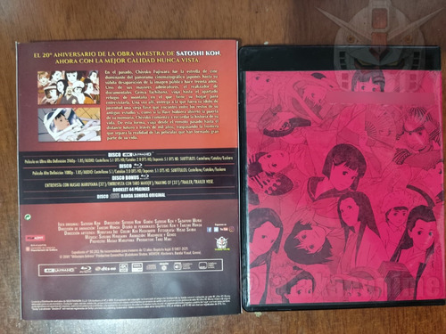Millenium Actress Bluray Uhd 4k, Disco Doble Capa 50gigas