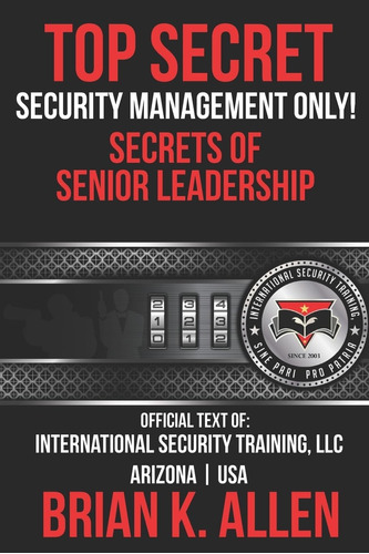 Libro:  Top Secret: Security Management Only!