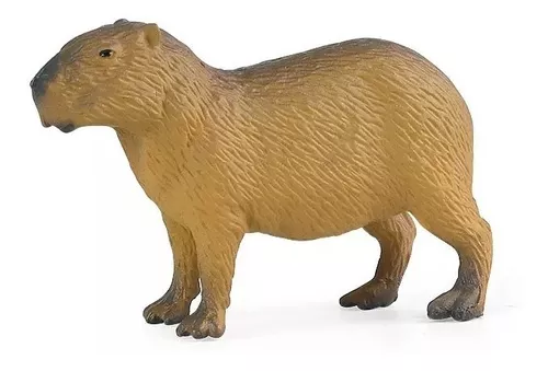 Capivara Rambo Sentada. Modelo Exclusivo. Miniaturas Desenho