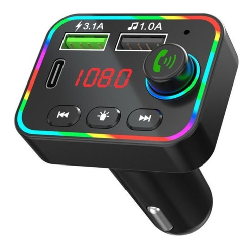 Transmisor Fm Adaptador Bluetooth Mp3