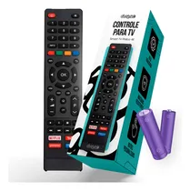 Comprar Controle Compatível Com Tv Philco Smart Tecla Netflix Prime Video Youtube Pilhas - Loja Gudeltec