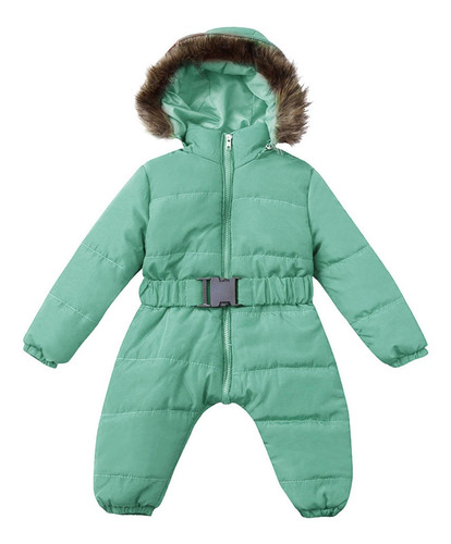 Mono Mameluco Infantil De Invierno Mono Con Capucha Wa 0132