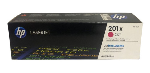 Toner Original Hp 201x Magenta Cf403x Alto Rendimiento