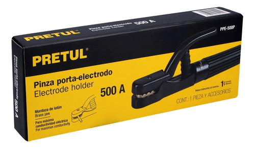 Pinza Porta Electrodo De 500 A, Pretul 24233