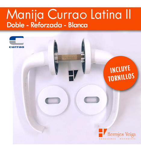 Imagen 2 de 10 de Manija Currao Latina 2 Doble Sanatorio Reforzada Pta Tropea