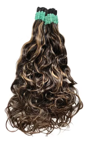 Cabelo Brasileiro Do Sul Morena Iluminada Liso 50cm/ 100G - Mona Moça  Cabelos Humanos - Mega Hair - Magazine Luiza