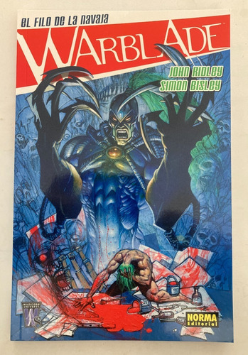 Comic Image Wildstorm: Warblade (de Los Wildcats) - El Filo De La Navaja. Historia Completa. Editorial Norma